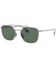 Burberry 0BE3107 100371 56 GUNMETAL GREEN Metal Man