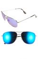 Maui Jim Cliff House Silver Blue Hawaii B247-17